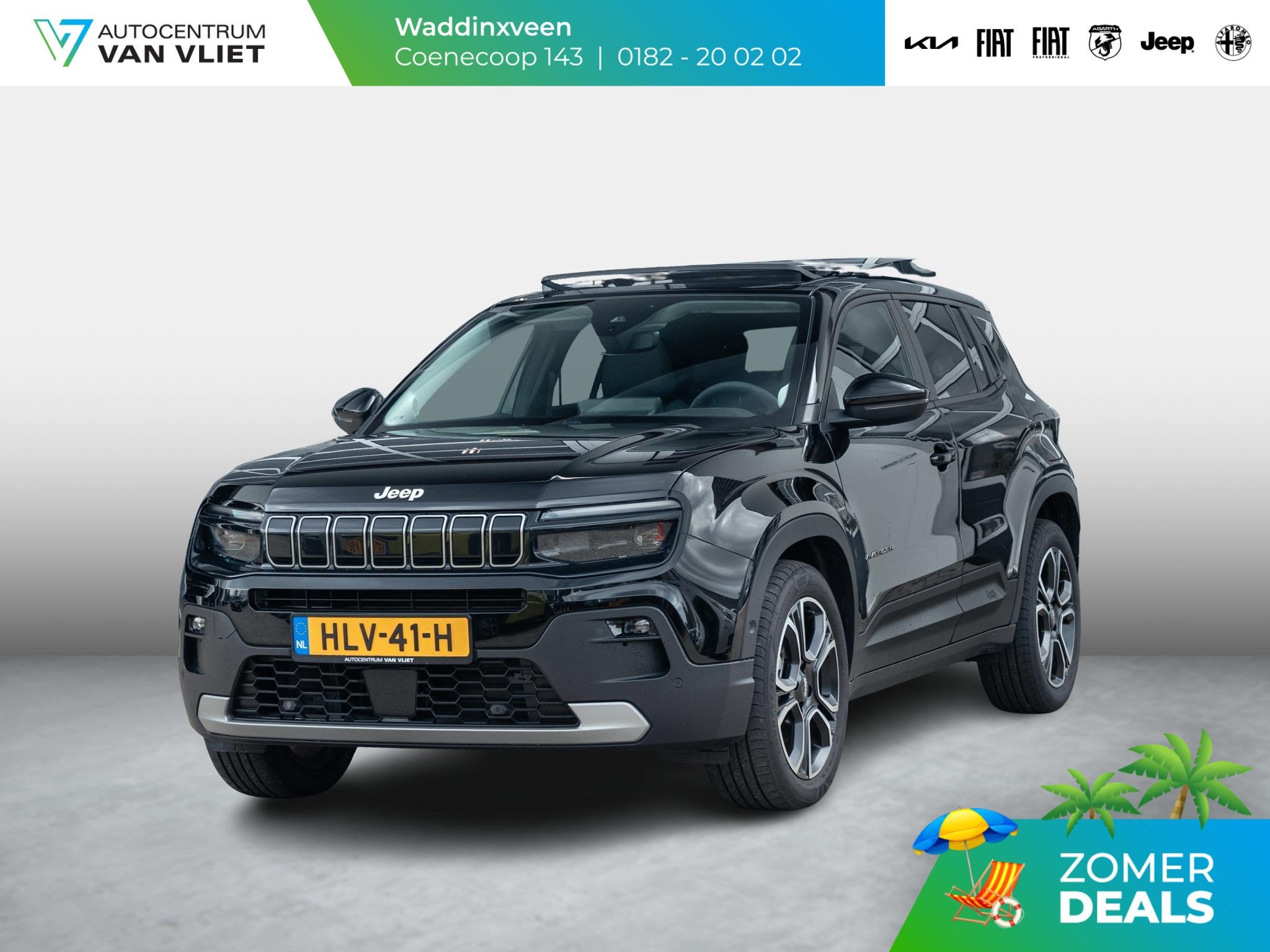 Jeep Avenger Summit 54 kWh | Infotainment&Conv. Pack | Leder, 12 maanden, Gebruikt, 334 min, 156 pk