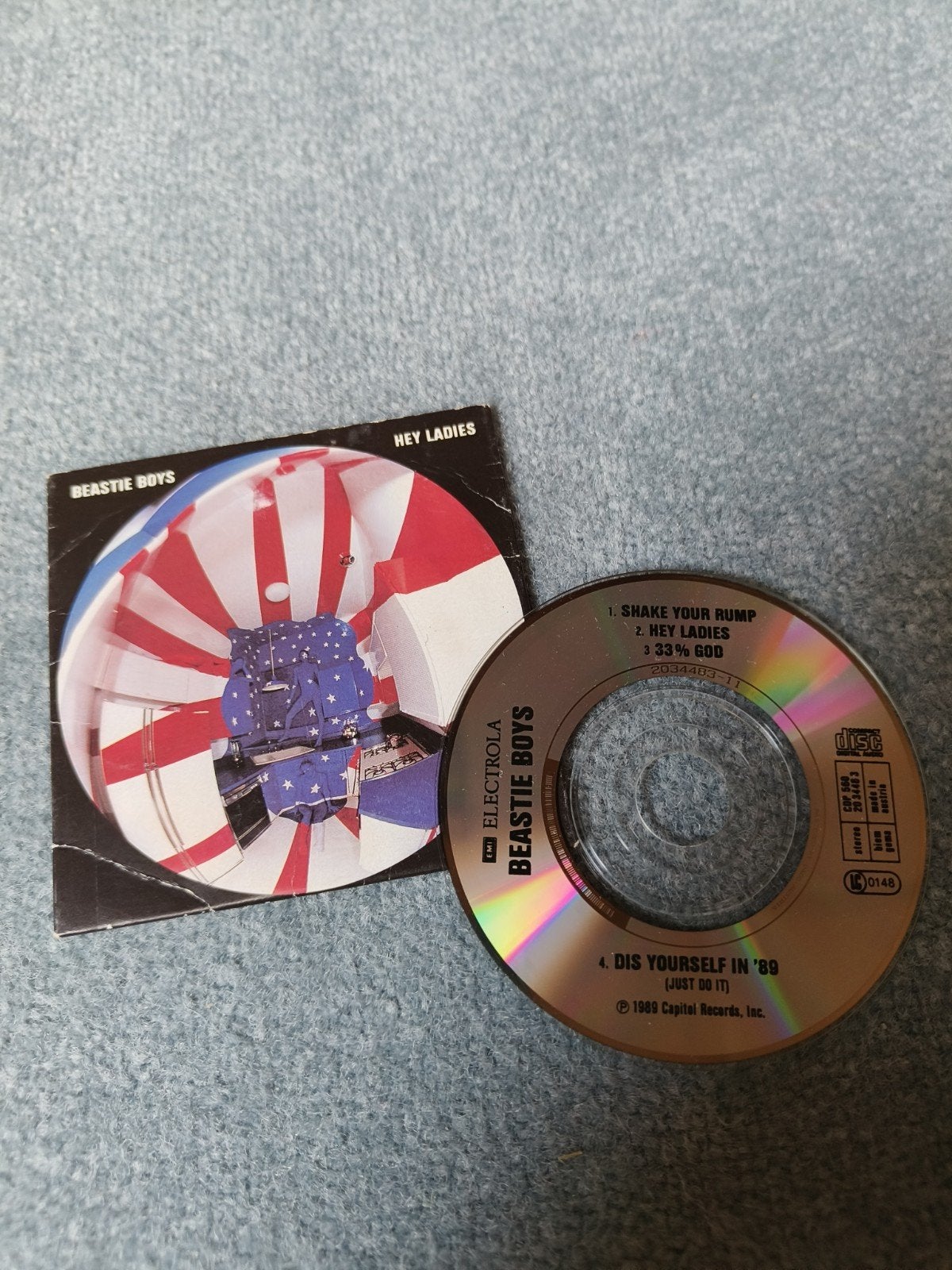 Beastie Boys - Hey Ladies CD Single (1989), Ophalen of Verzenden, Gebruikt, Hiphop en Rap, Inclusief doosje