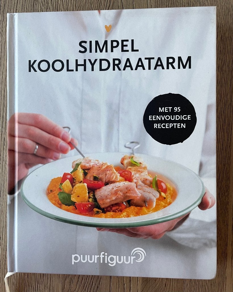 Puurfiguur boek simpel koolhydraatarm, Boeken, Dieet en Voeding, Ophalen of Verzenden, Zo goed als nieuw, Puurfiguur