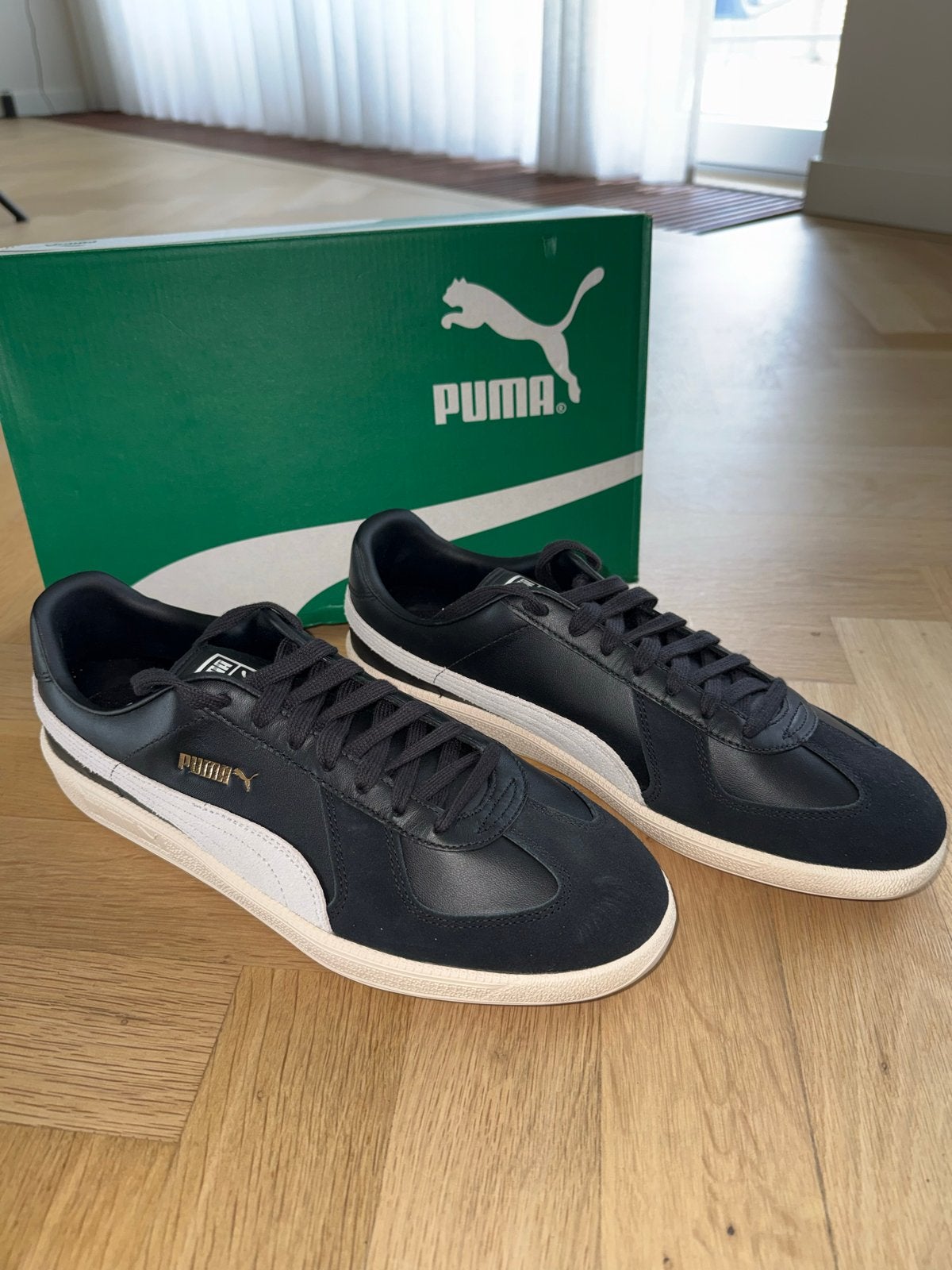 Puma Army Trainer sneakers - Zwart - Maat 45, Zwart, Nieuw, Ophalen of Verzenden, Sneakers of Gympen