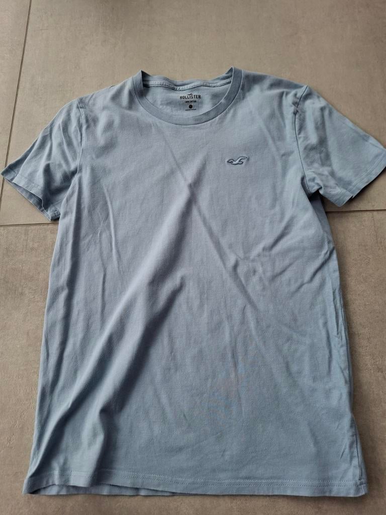 Hollister Lichtblauw T-shirt Maat XS, Ophalen of Verzenden