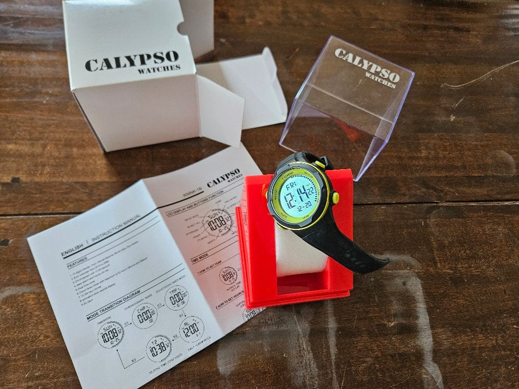 Calypso Digital Junior horloge 10ATM, Overige merken, Kunststof, Polshorloge, Kunststof
