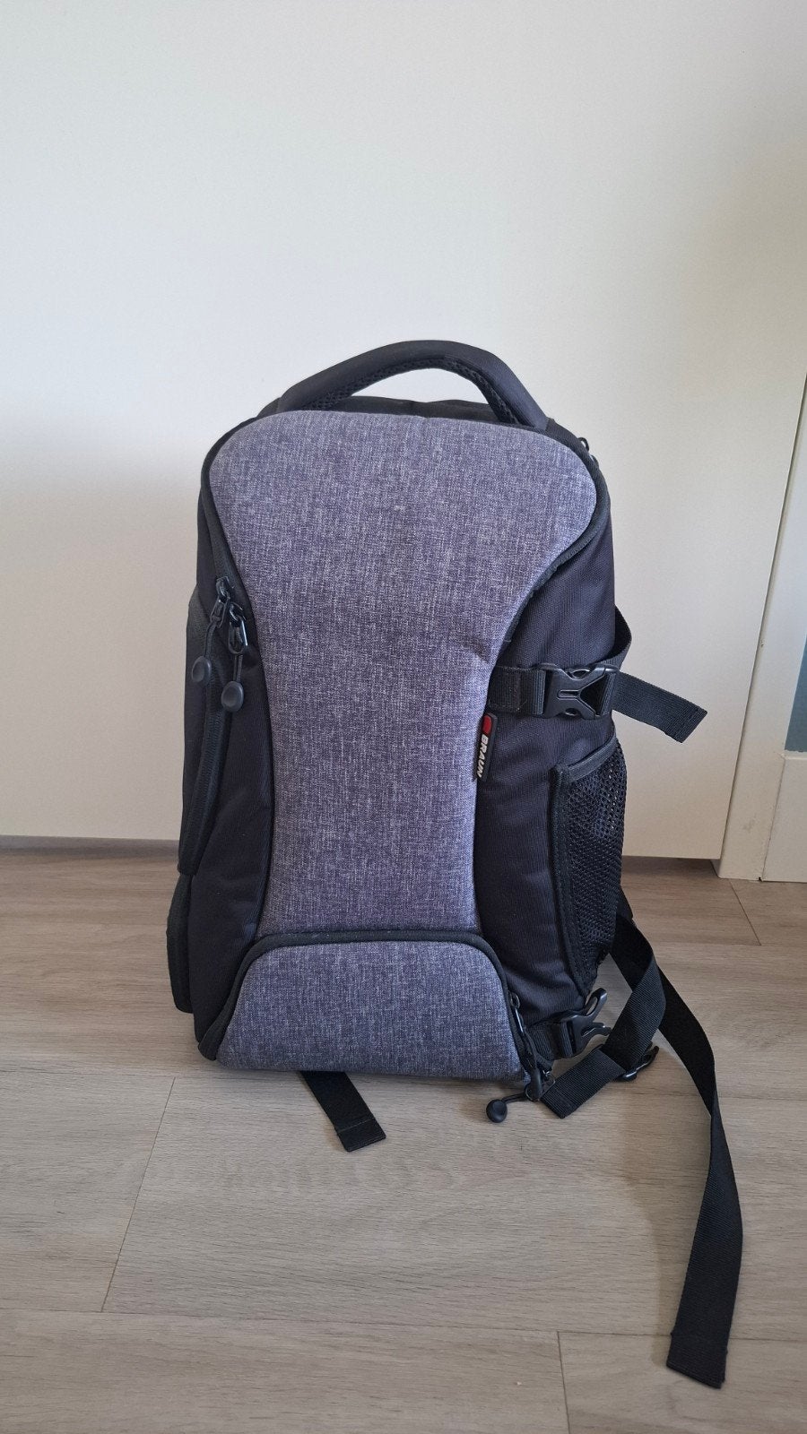Braun Germany Alpe Daypack Denim Donker Grijs, Overige merken, Rugtas, Ophalen of Verzenden, Zwart