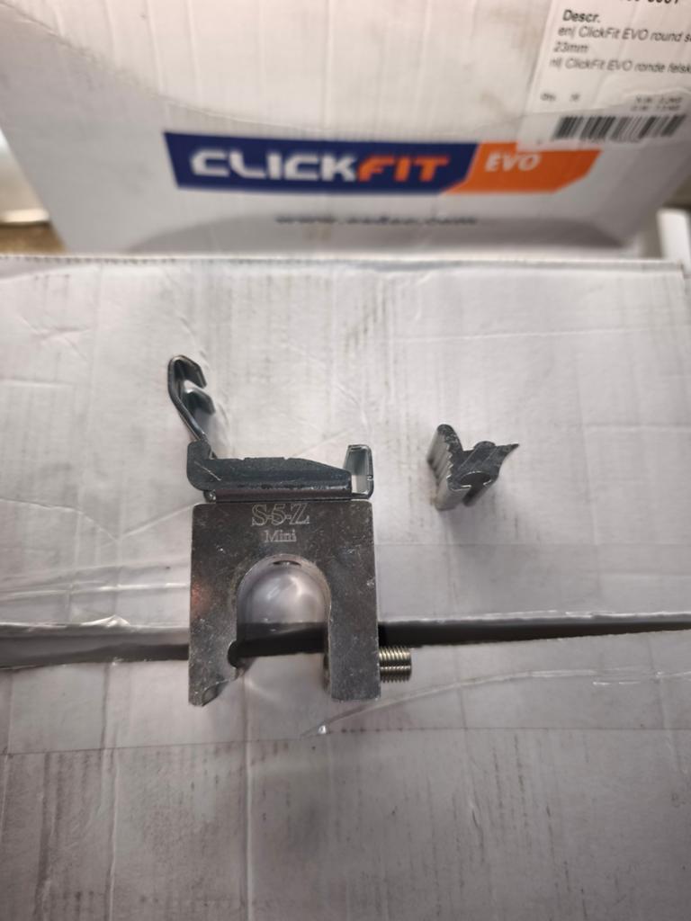 Esdec ClickFit EVO Felsklem , Ophalen of Verzenden