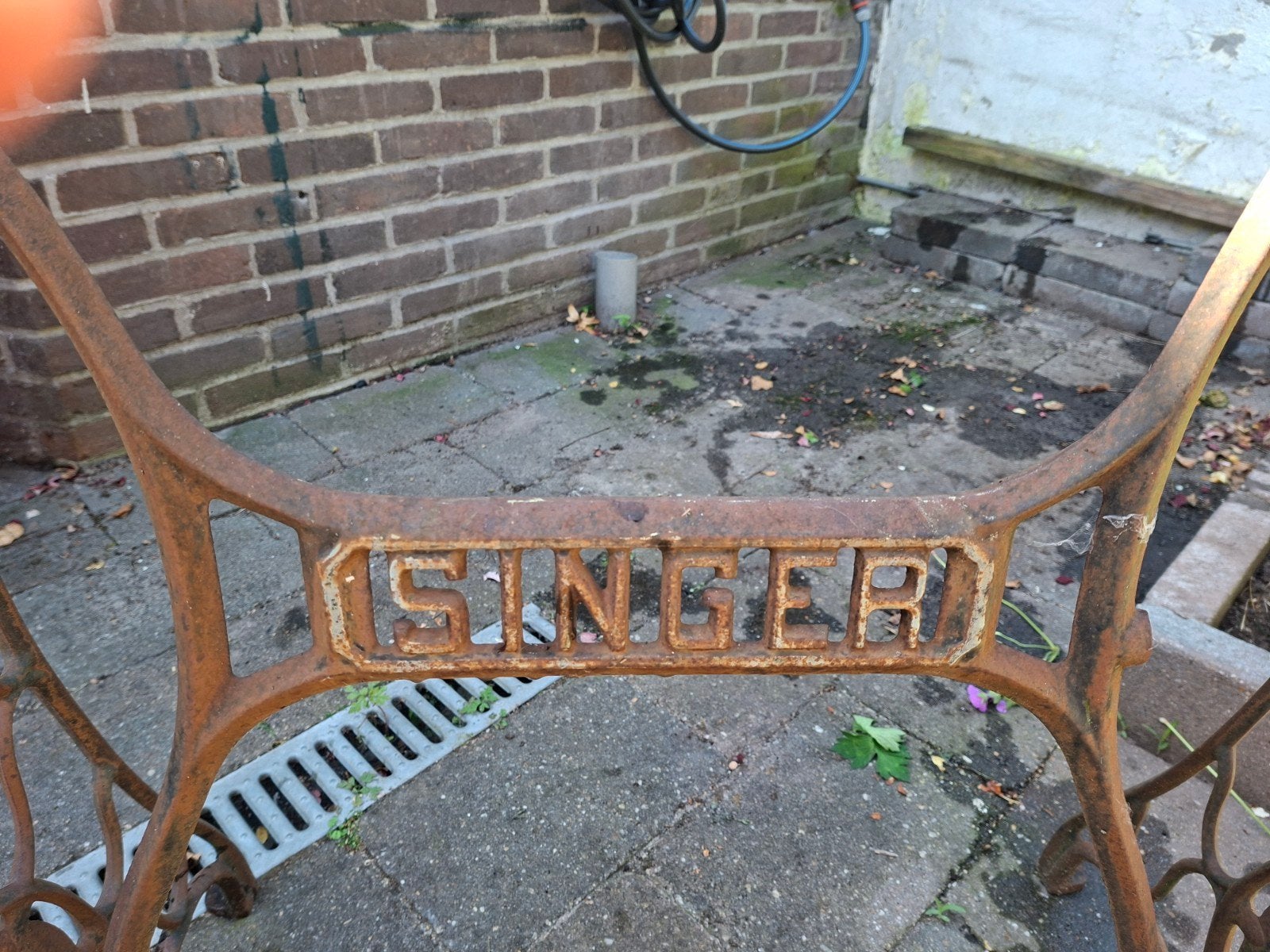 Singer naaimachine onderstel, Ophalen, Gebruikt, Toebehoren, Singer