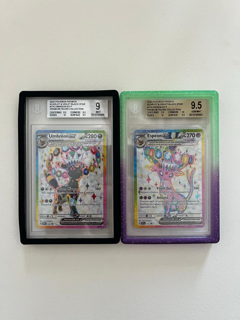 Pokémon Umbreon & Espeon EX promo BGS Graded Kaarten, Hobby en Vrije tijd, Verzamelkaartspellen | Pokémon, Zo goed als nieuw, Meerdere kaarten
