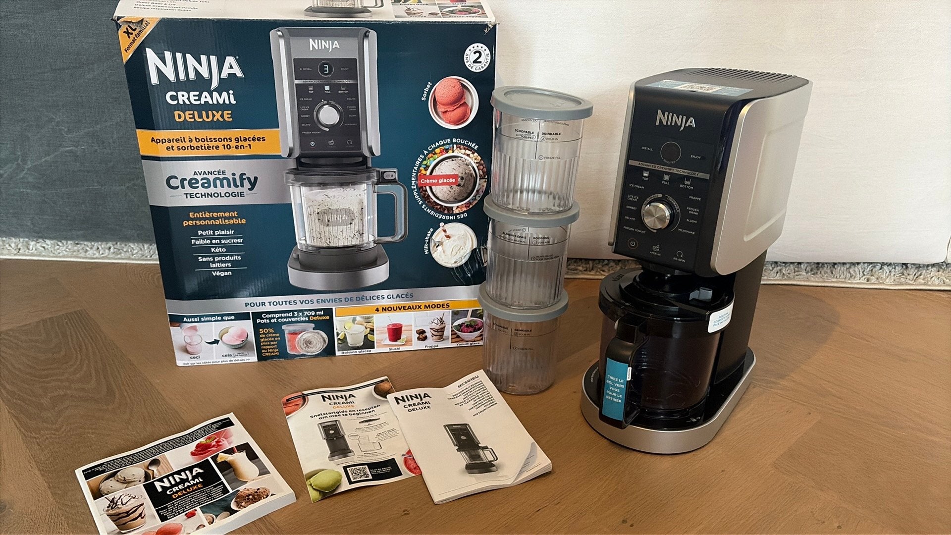 Ninja CREAMi Deluxe, Witgoed en Apparatuur, Ophalen, Zo goed als nieuw