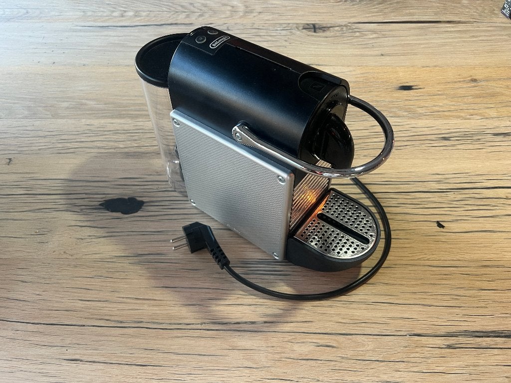 De'Longhi Nespresso Pixie EN125.S | Werkend | Nette staat, Witgoed en Apparatuur, Koffiezetapparaten, Ophalen, Gebruikt, Koffiemachine