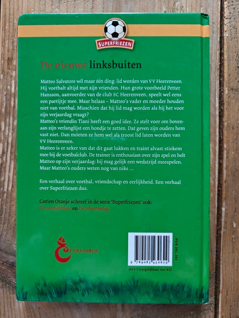 De nieuwe linksbuiten., Boeken, Ophalen of Verzenden, Fictie algemeen