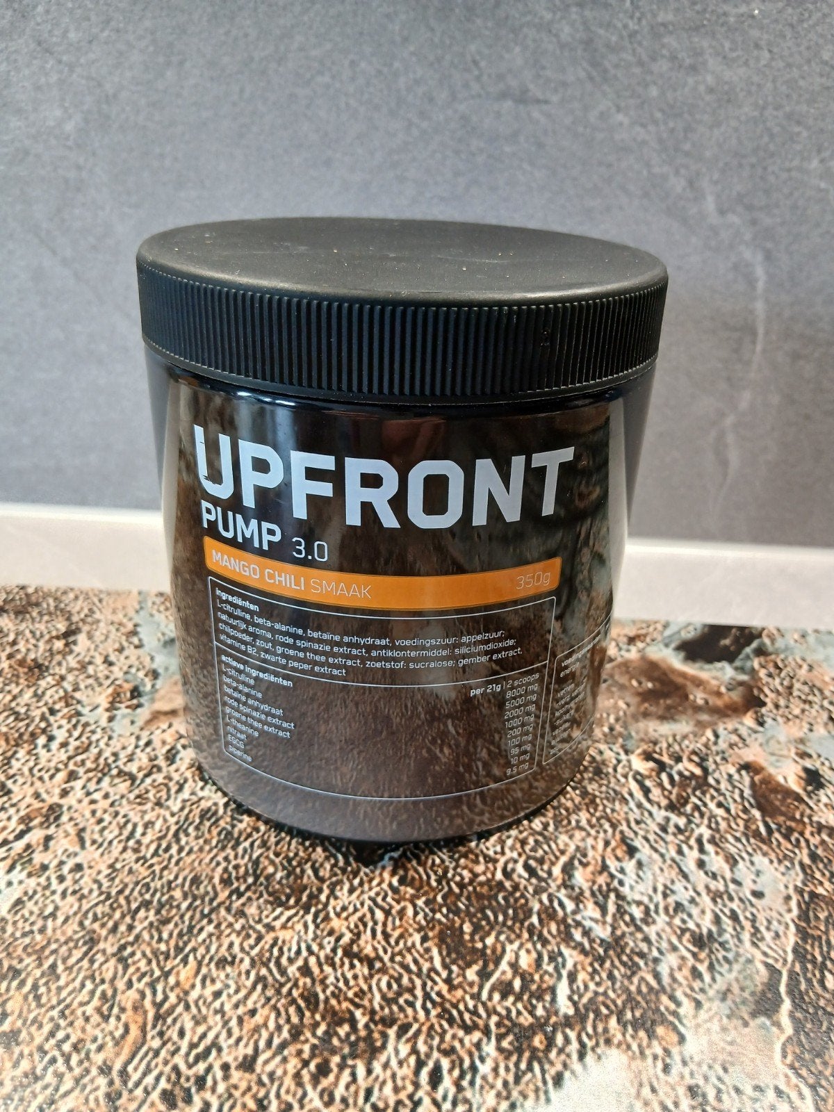 Upfront Pump 3.0 Pre-Workout - Mango Chili Smaak, Ophalen, Zo goed als nieuw, Overige typen