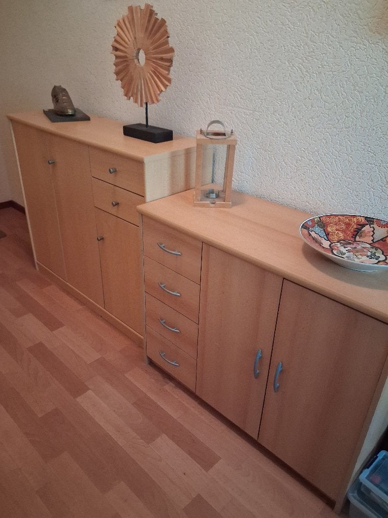 Twee kastjes, Ophalen, Gebruikt, 1 of 2 laden, 50 tot 100 cm