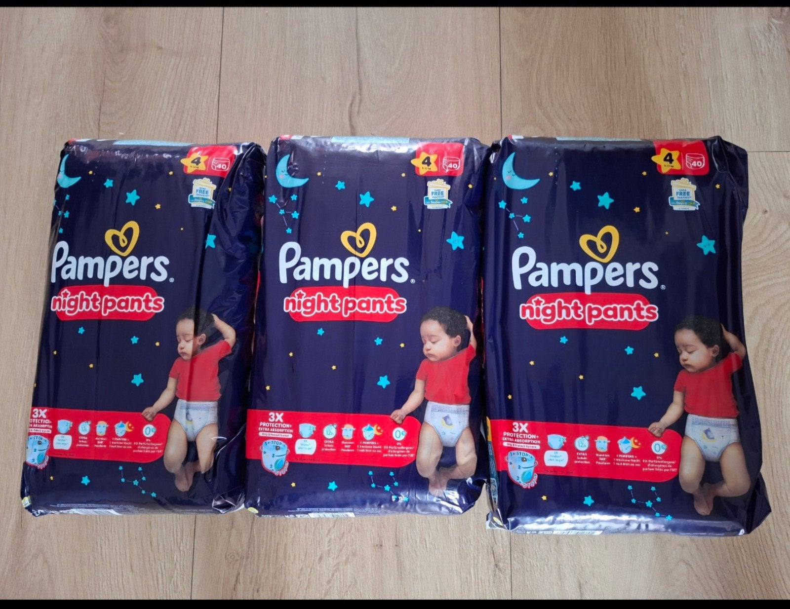Pampers Night Pants - Maat 4 (9-15 kg) - 3 pakken, Ophalen, Nieuw, Pampers, Jongetje of Meisje