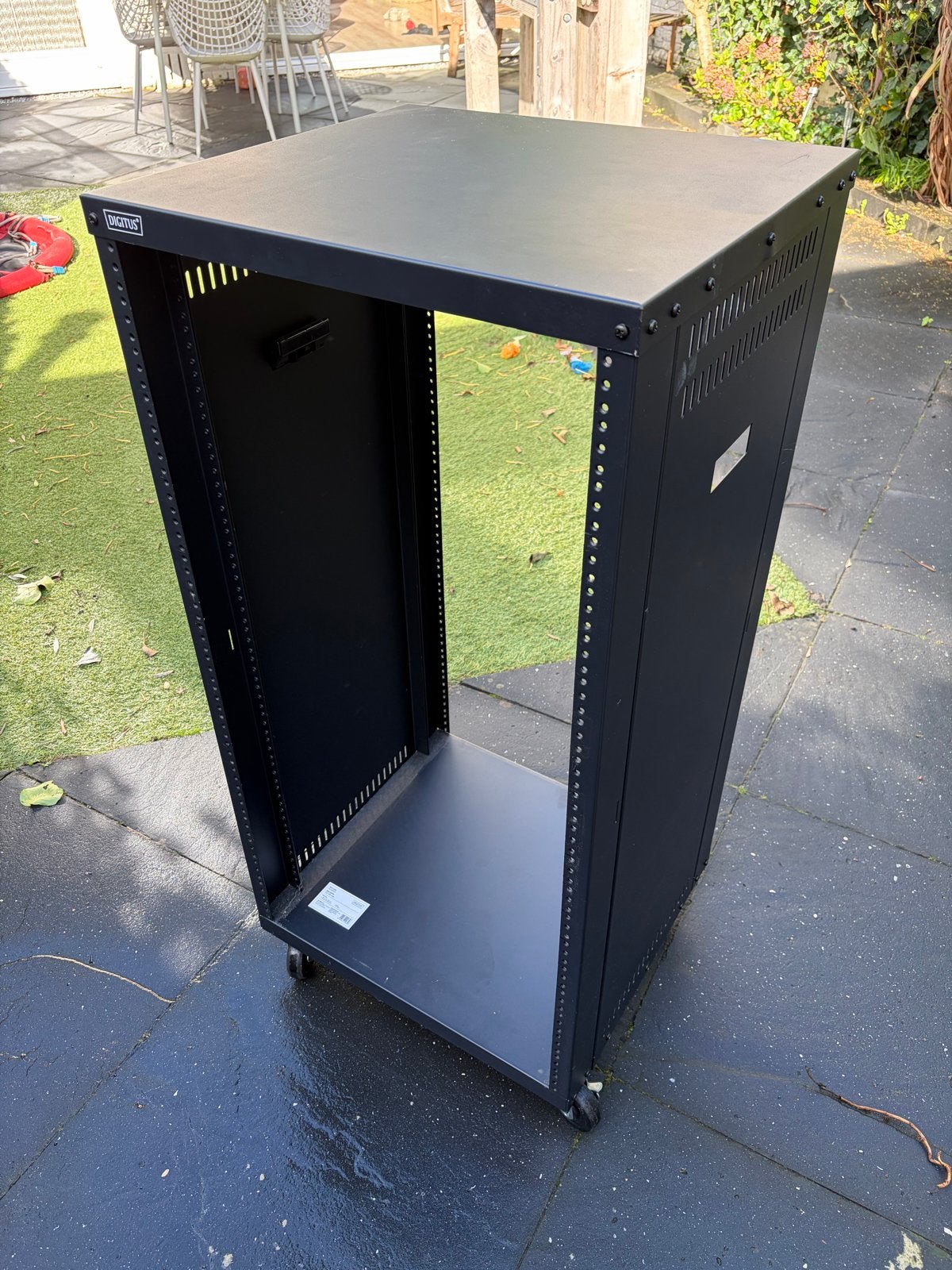 Digitus 21U Open Frame 19 inch Rack op Wielen, Ophalen