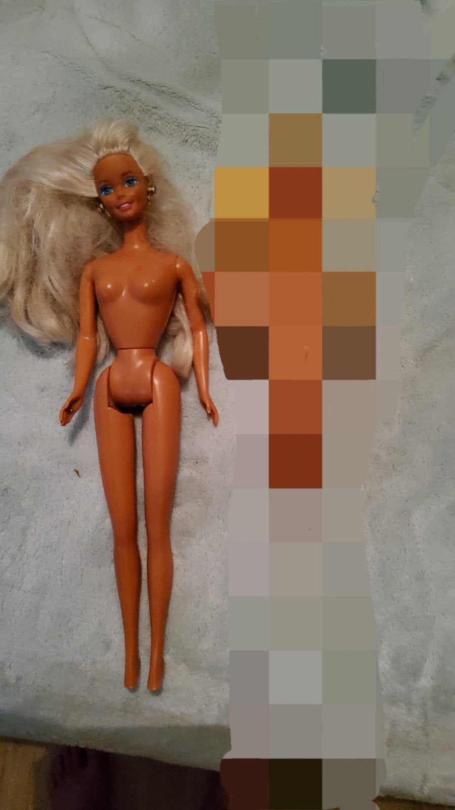 vintage Barbie Mattel jaren 80 poppen blond haar., Ophalen of Verzenden, Zo goed als nieuw, Fashion Doll