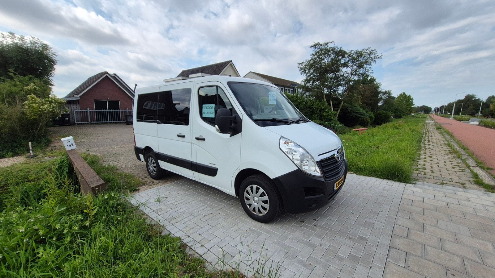 Opel 2013 Wit, Auto's, Bestelauto's, 13 km/l, Euro 5, Stof, 2500 kg