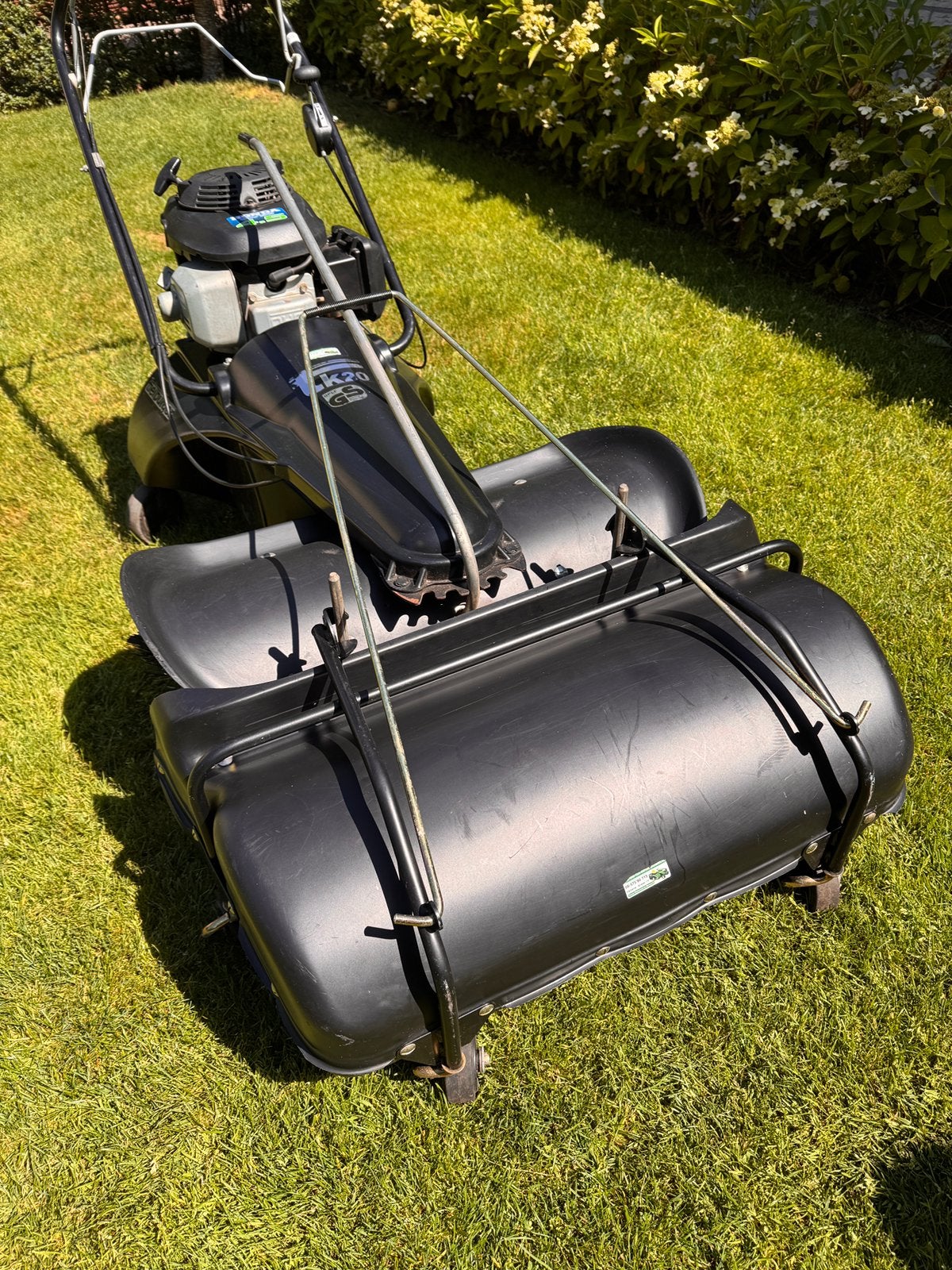 Tielburger TK20 veegmachine + opvangbak, Ophalen, Gebruikt