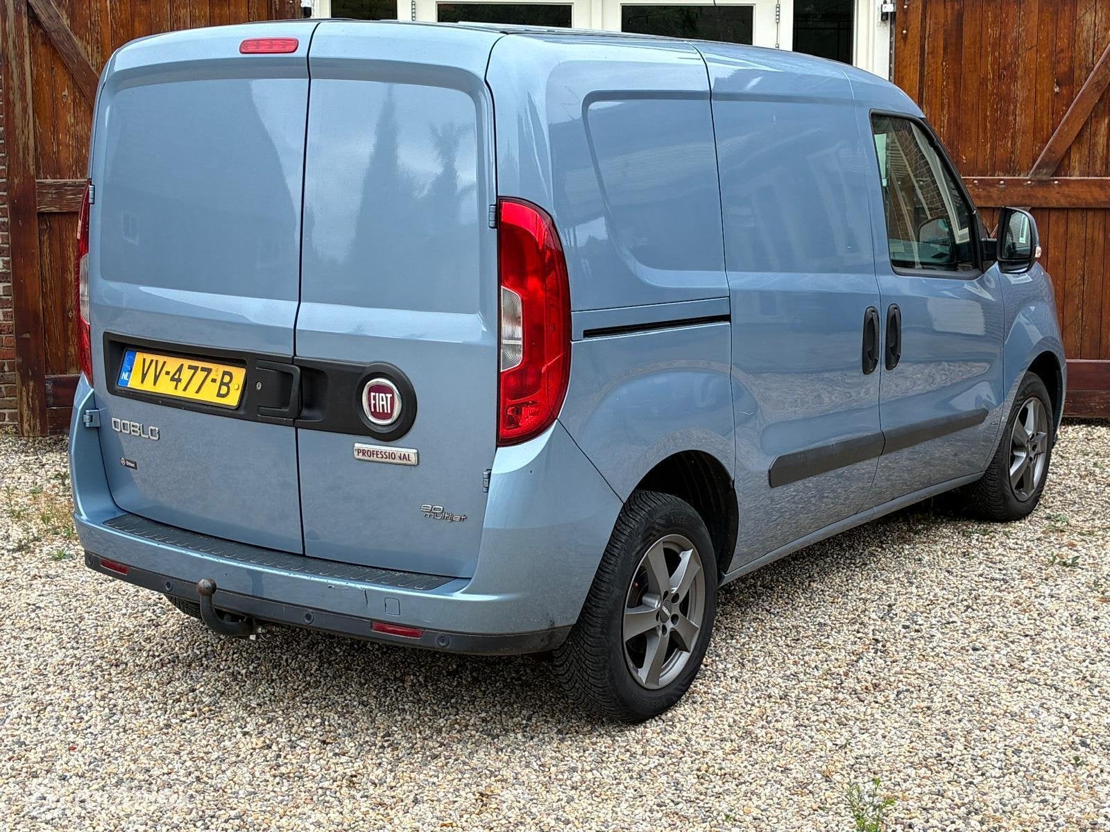 Fiat Doblò Cargo 1.3 MJ L1H1 SX Trekhaak BTW Cruise Control, Euro 5, Stof, Gebruikt, 4 cilinders