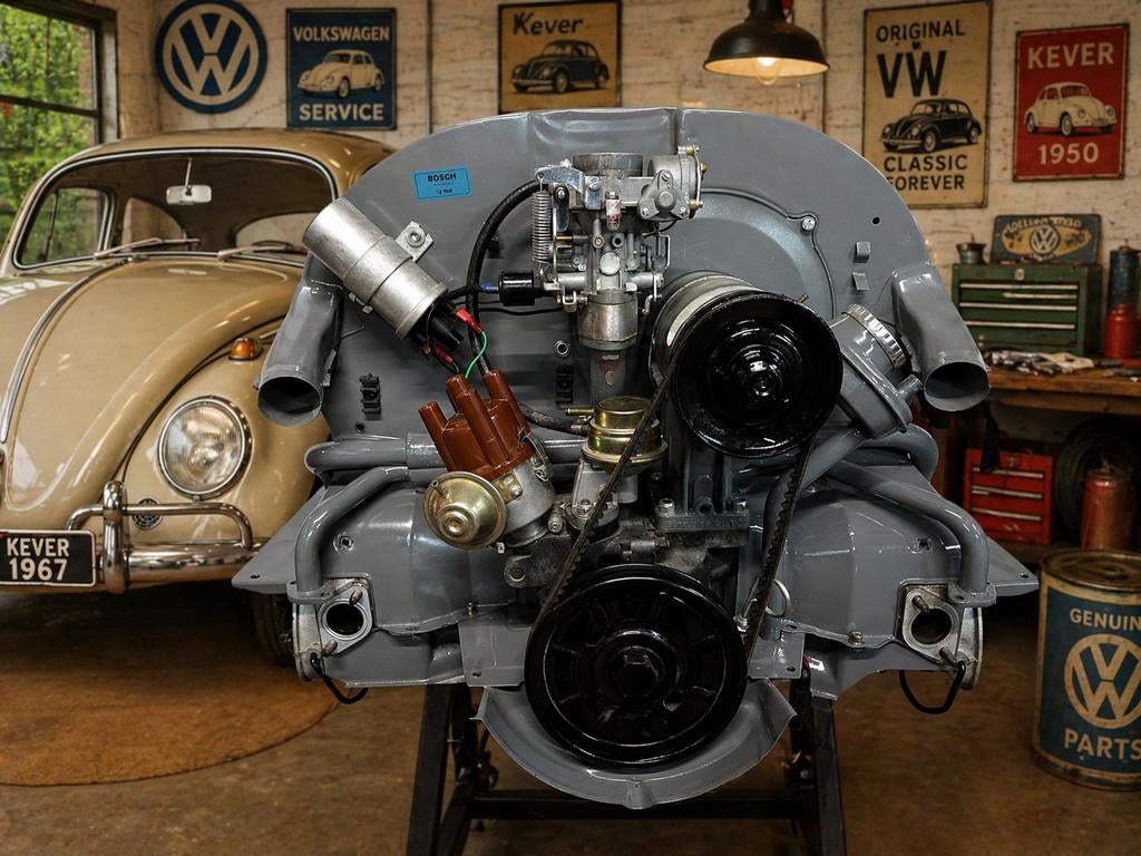 Compleet gereviseerde 1200cc d kever motor, Auto-onderdelen, Ophalen of Verzenden