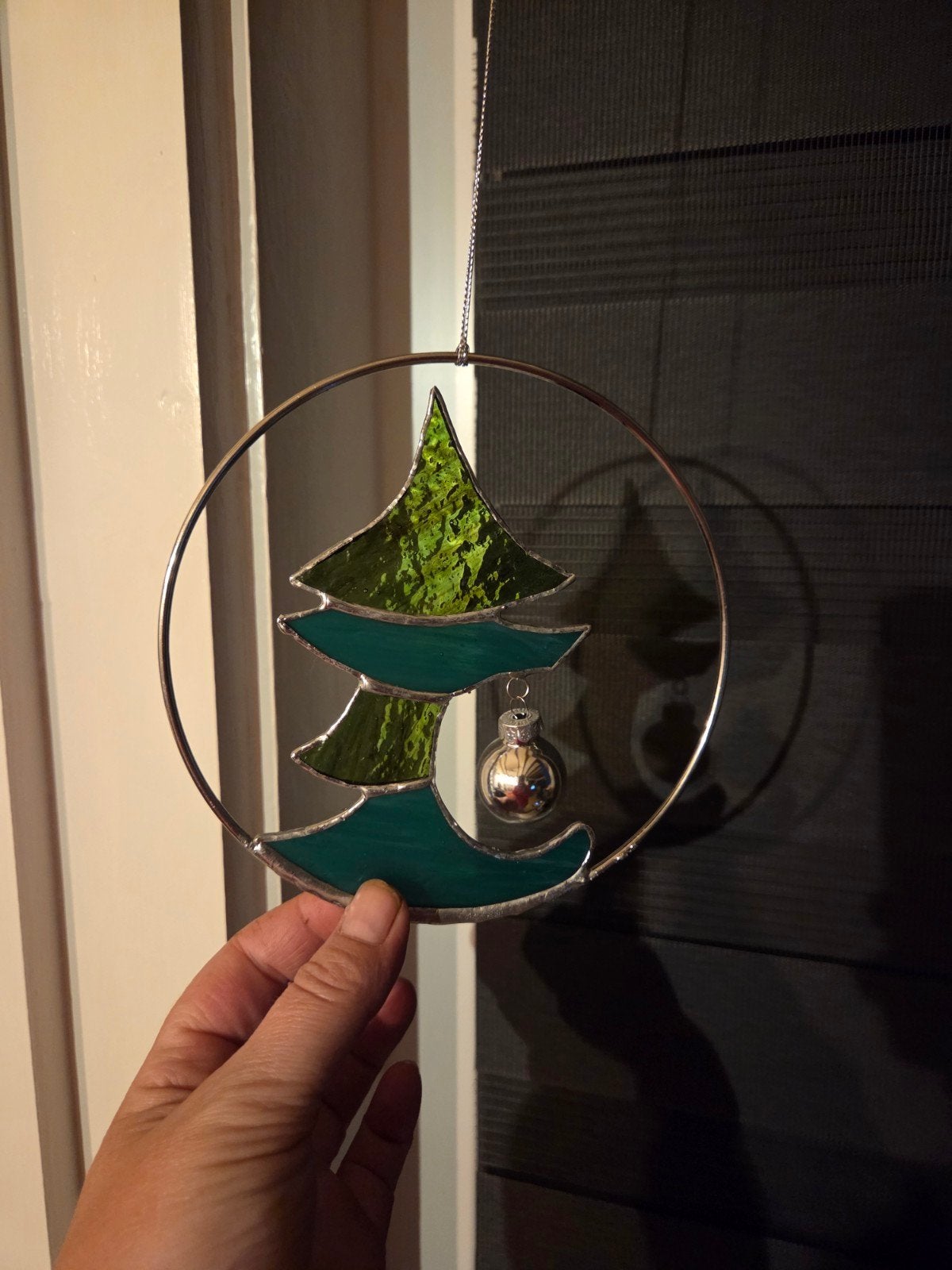 kerstboom in cirkel, Diversen, Verzenden, Zo goed als nieuw