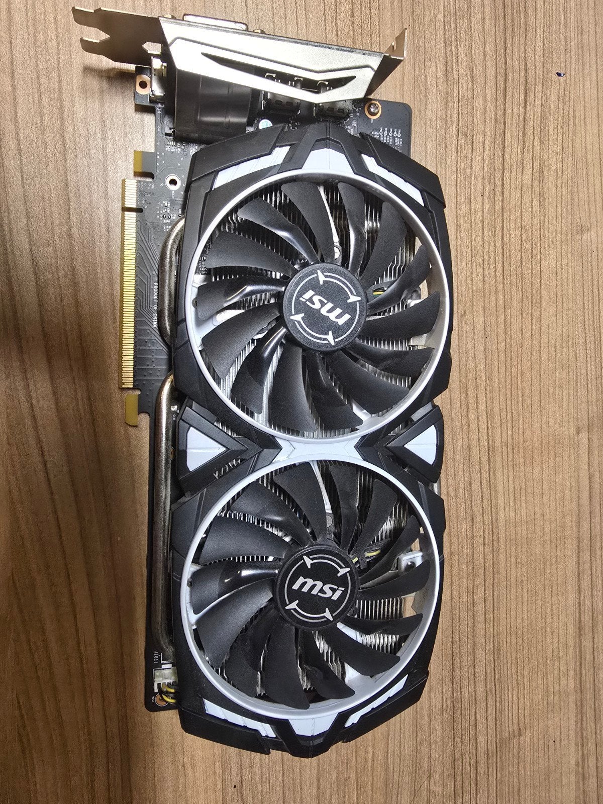 GTX 1060 ARMOR 3G OCV1, Ophalen, Gebruikt, GDDR5, PCI-Express 3