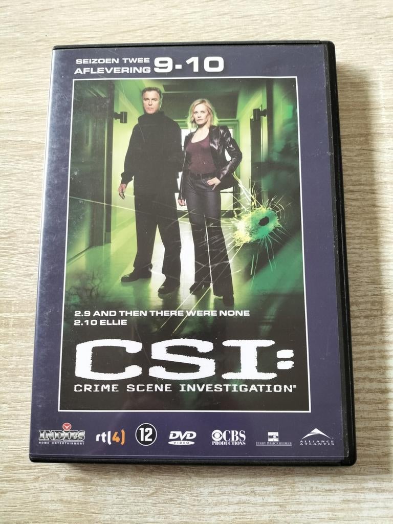 Csi seizoen 2 afl 9-10, Cd's en Dvd's, Ophalen of Verzenden