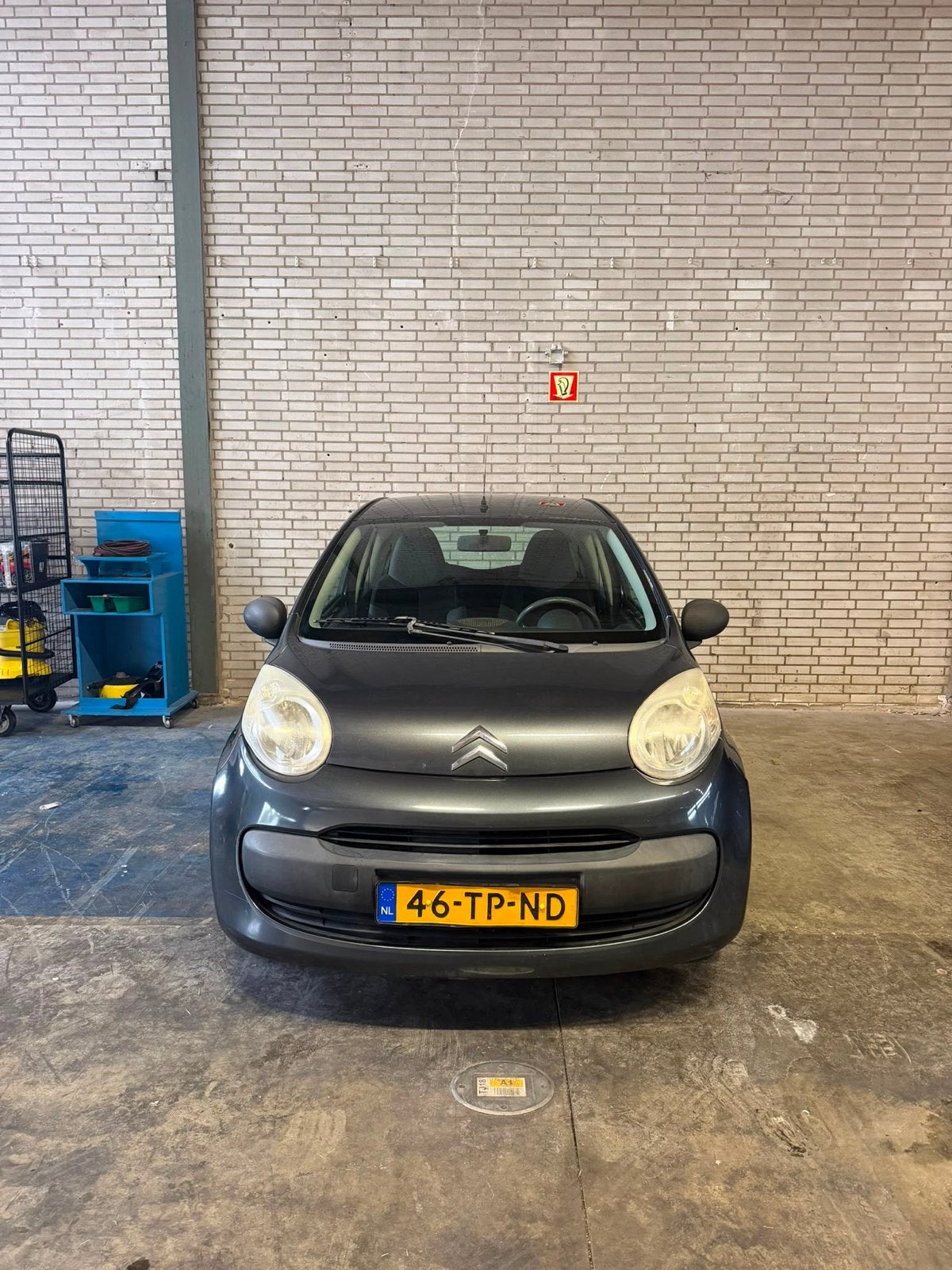 Citroën C1 1.0 3-DRS 2006 Grijs, Voorwielaandrijving, 765 kg, 4 stoelen, C1