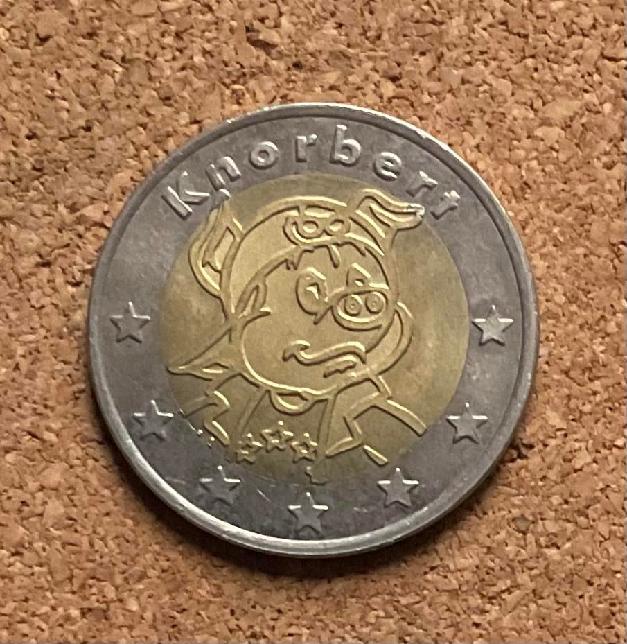 Penning - Nederland 1998 VSB KinderEuro Knorbert., Ophalen of Verzenden, Overige materialen, Nederland