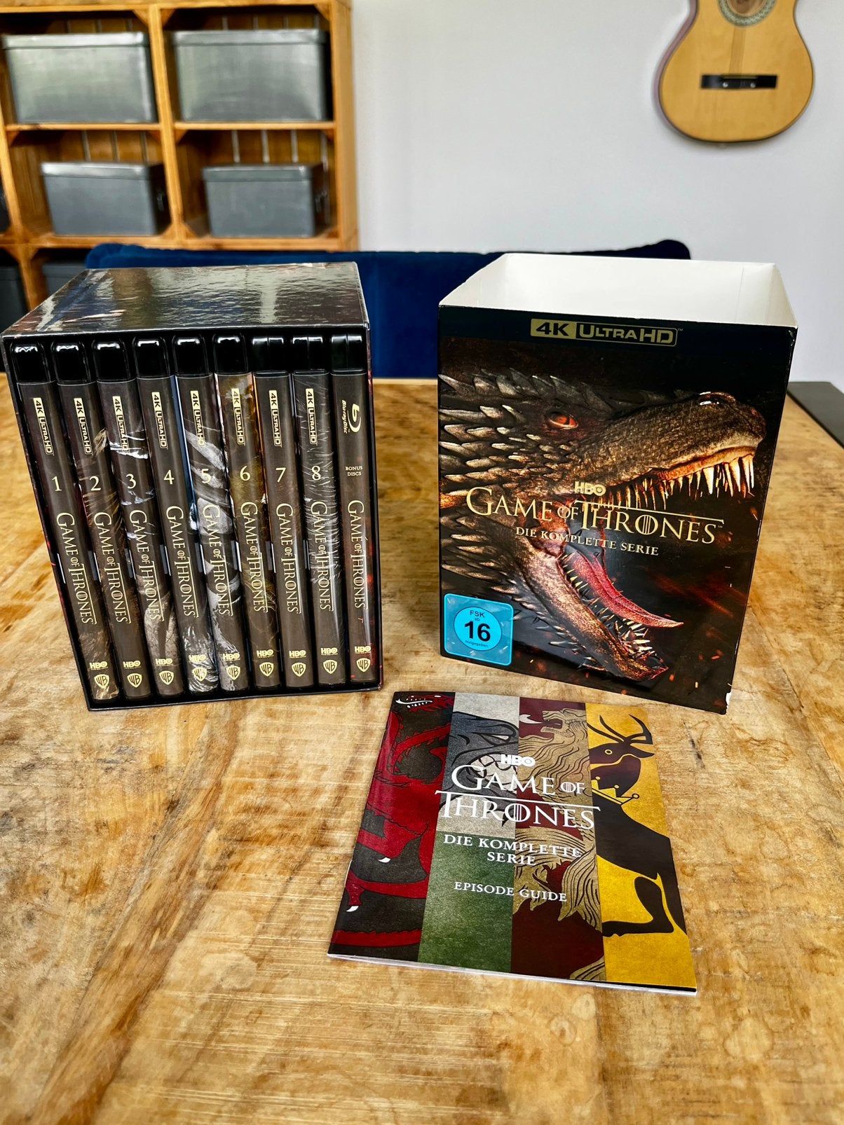 Game of Thrones / 4k / Complete Series, Ophalen of Verzenden, Zo goed als nieuw, Actie