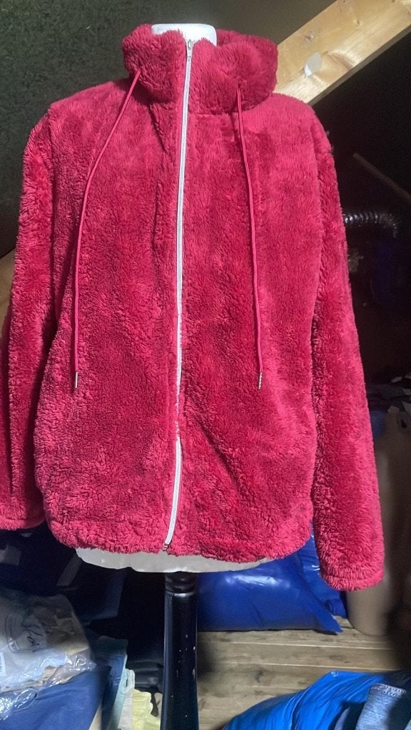 Zacht Fluffy Dames Teddy Vest met Rits – Fuchsia, Ophalen of Verzenden, Nieuw, Roze