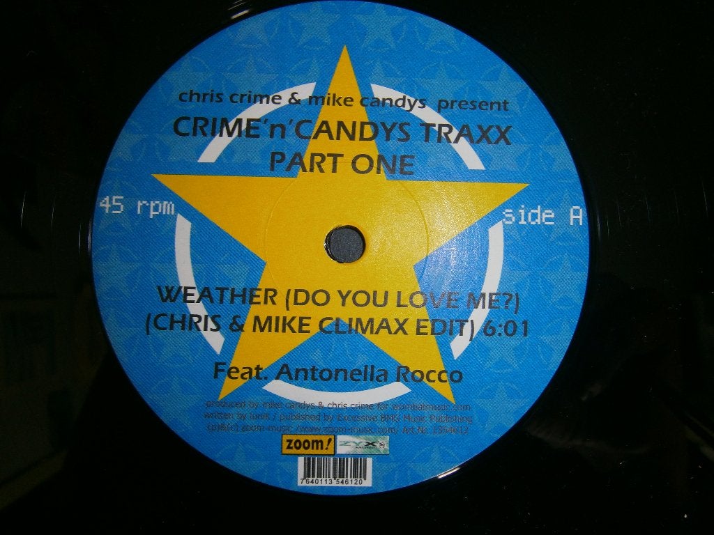 Chris Crime & Mike Candy – Crime 'n' Candys Traxx Part One, Ophalen, House, Import, Zo goed als nieuw