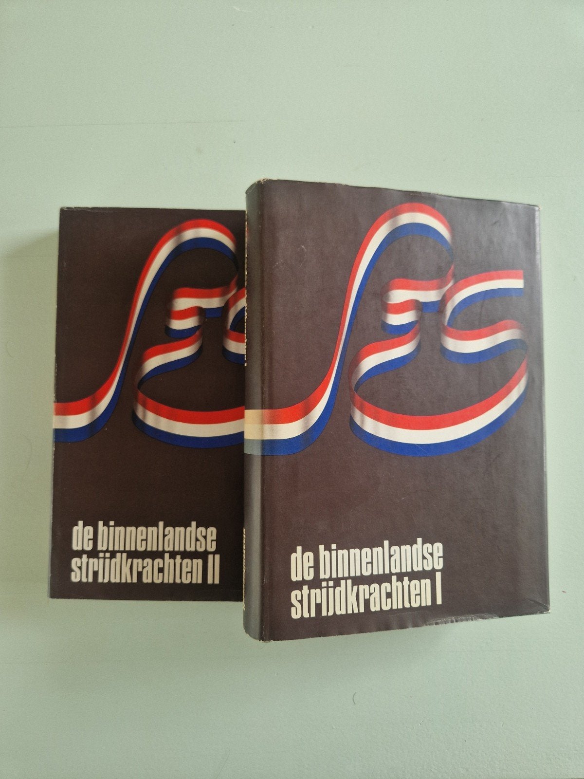 De Binnenlandse Strijdkrachten deel I en II, 20e eeuw of later, G.J. van Ojen, Ophalen of Verzenden, Zo goed als nieuw
