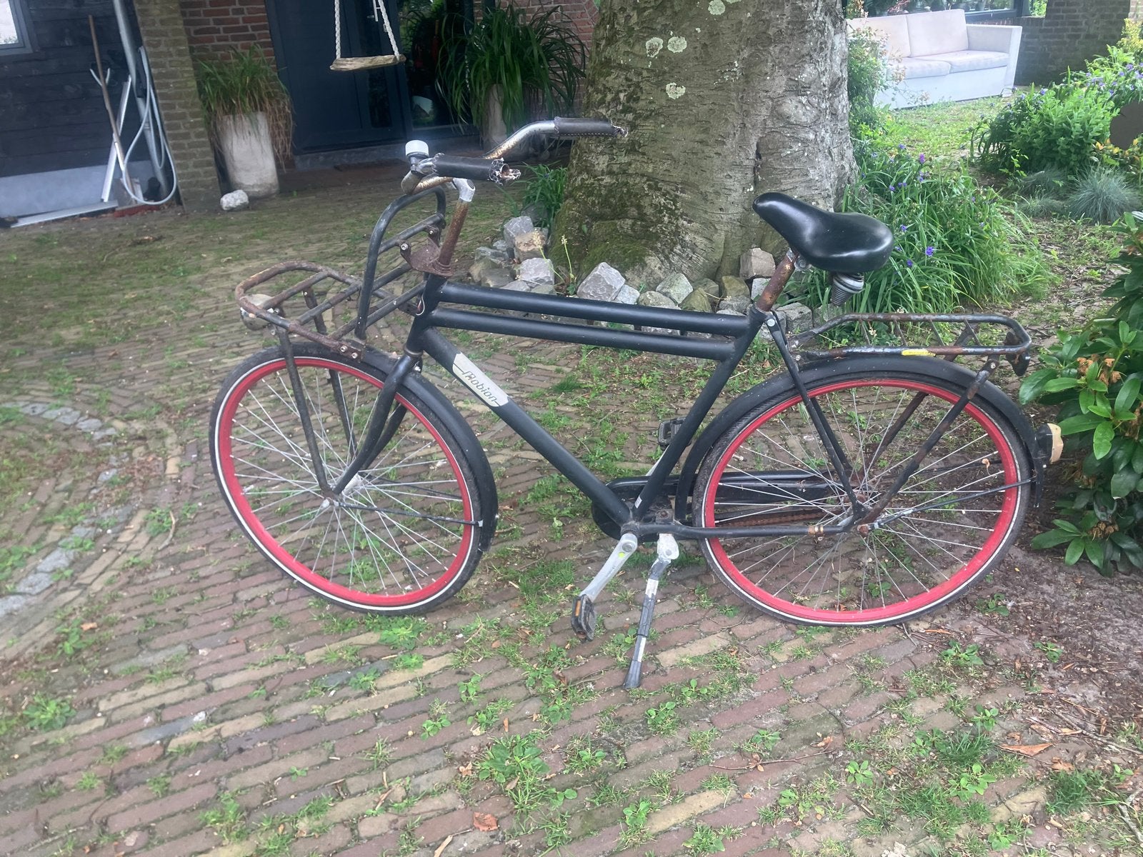 Mobion herenfiets - Ideale stationsfiets, Terugtraprem, Gebruikt, 57 tot 61 cm, Ophalen