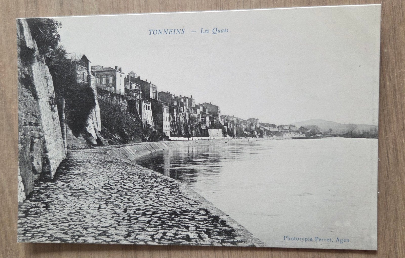 A oude Ansichtkaart Tonneins - Les Quats, Frankrijk, Ophalen of Verzenden, Voor 1920, Ongelopen, Frankrijk