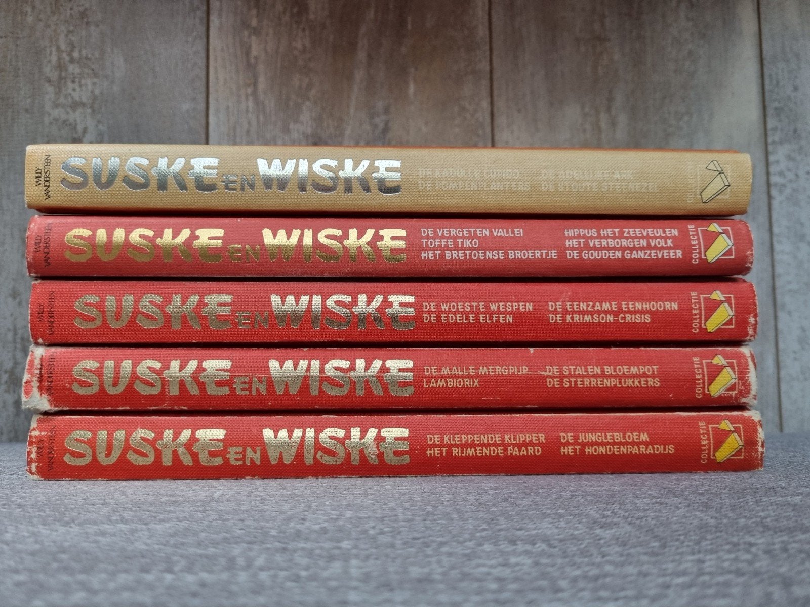 Grote verzameling Suske en Wiske strips, Meerdere stripboeken, Ophalen of Verzenden, Gelezen