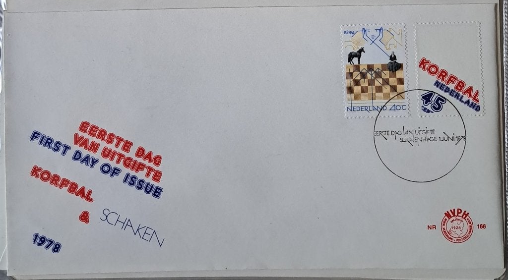 Envelop – 166.1978.Sportserie, Ophalen of Verzenden, Onbeschreven, Nederland