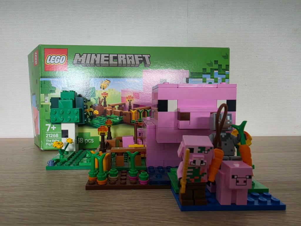 LEGO Minecraft Het Varkenshuis 21170, Ophalen of Verzenden, Zo goed als nieuw, Overige merken