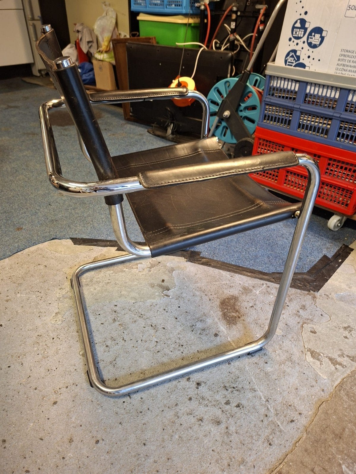 Mart Stam Matteo grassi Breuer buisframe vintagere stoelen, Ophalen