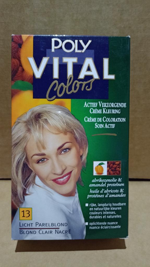 Schwarzkopf Poly Vital Color Licht Parelblond 13, Ophalen of Verzenden, Nieuw, Haarverzorger of -hersteller