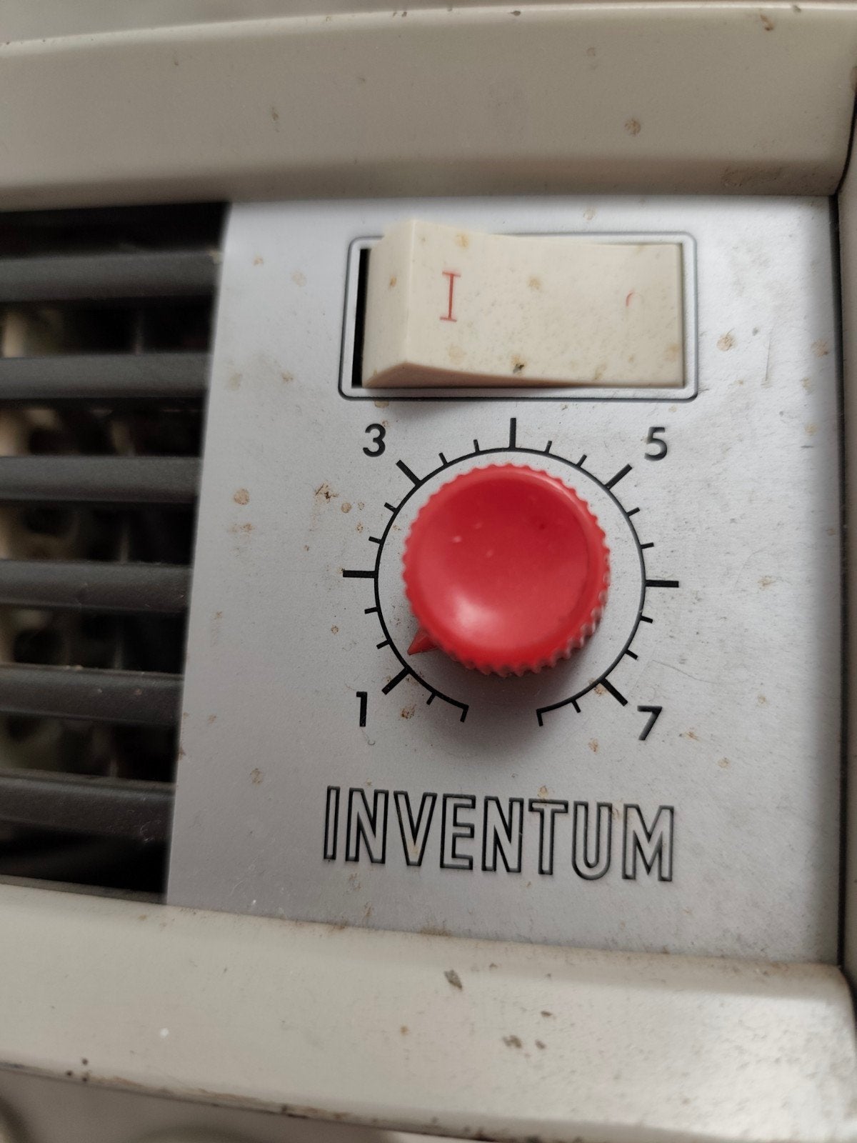 Vintage Inventum KV7 Ventilator Kachel - Jaren '60, Ophalen of Verzenden