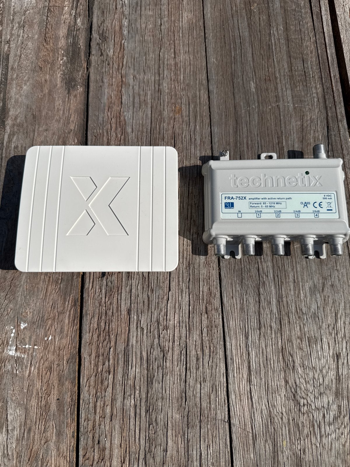 Technetix FRA-752X Versterker met actieve retourpad, Ophalen, Gebruikt, Overige kabels