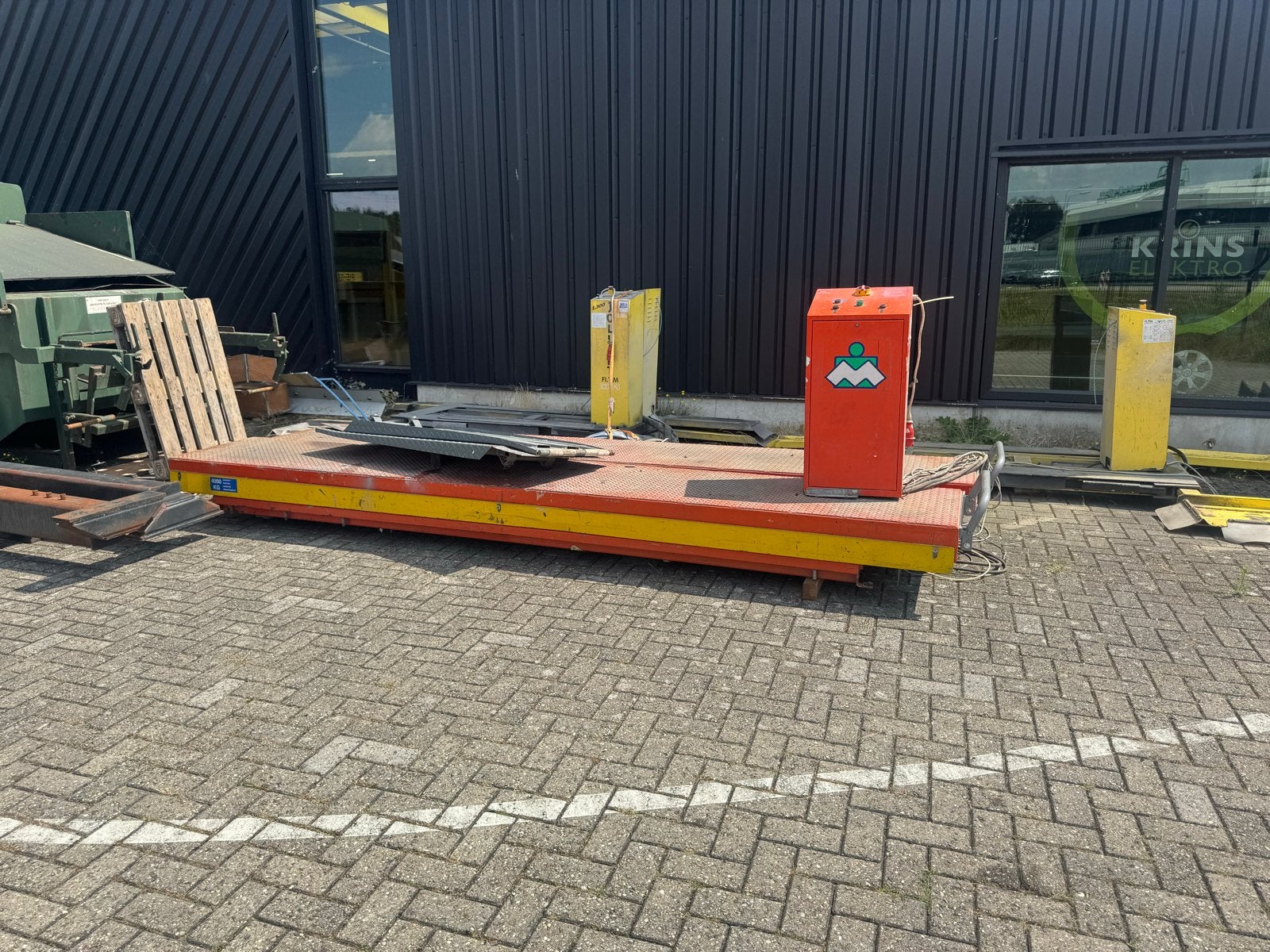 Marte schaarhrfbrug 4000 kg - Robuuste Hefoplossing, Auto diversen, Autogereedschap, Gebruikt, Ophalen