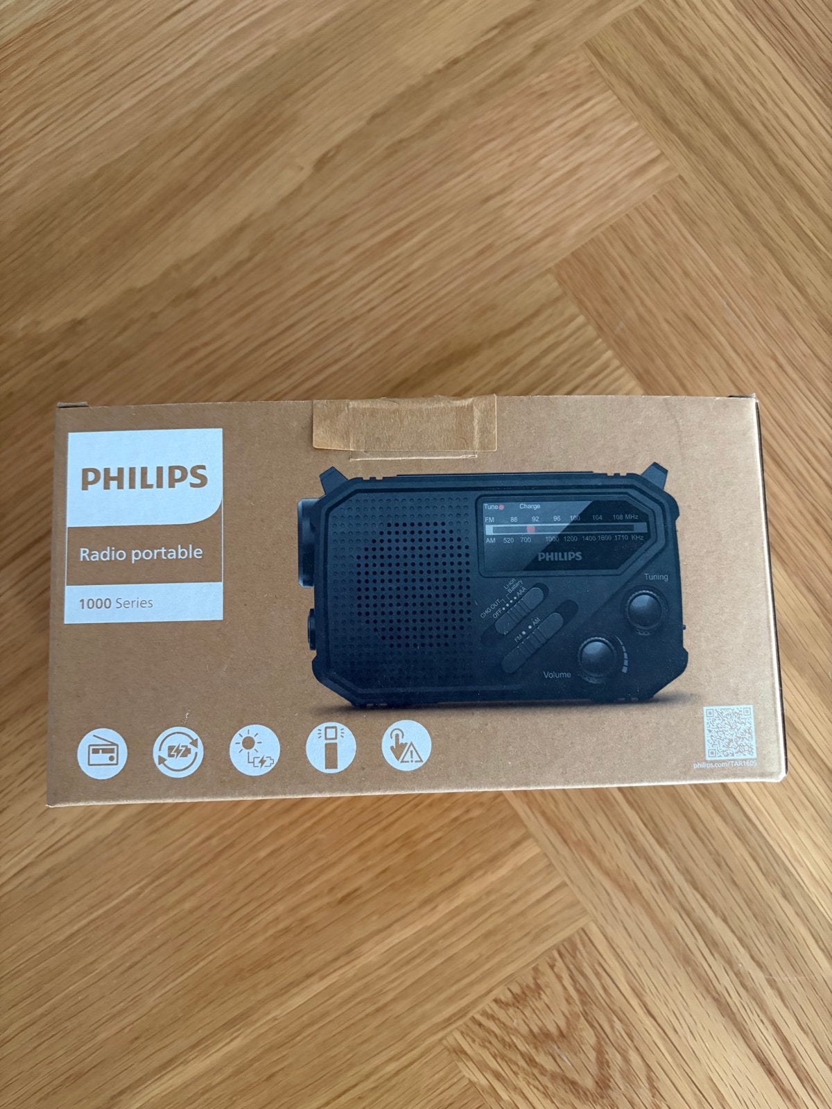 Philips Radio Portable 1000 Series - Nieuw in doos, Audio, Tv en Foto, Radio's, Nieuw, Radio, Ophalen of Verzenden