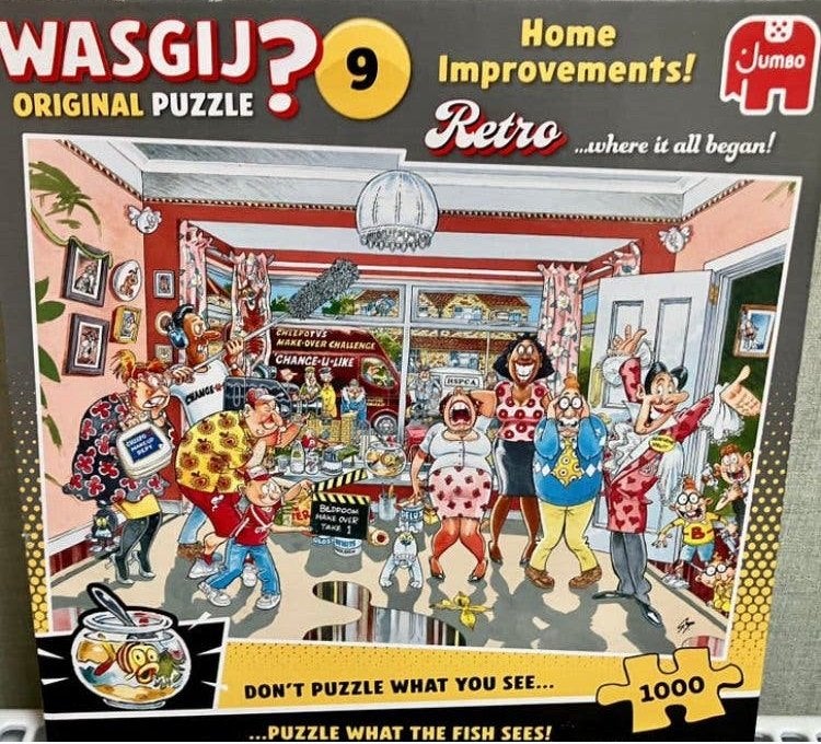 Wasgij puzzel 1000 stukjes nieuwstaat en compleet, Ophalen of Verzenden, 500 t/m 1500 stukjes, Zo goed als nieuw, Legpuzzel