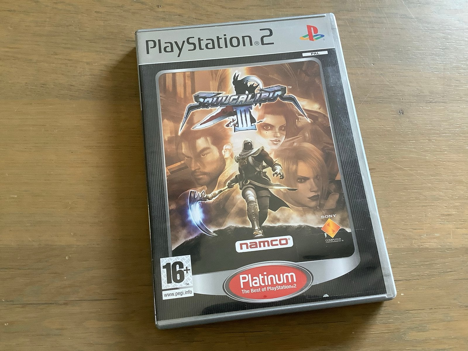 Soulcalibur III Platinum - PlayStation 2 (PS2), Gebruikt, Vechten, 2 spelers, Ophalen of Verzenden