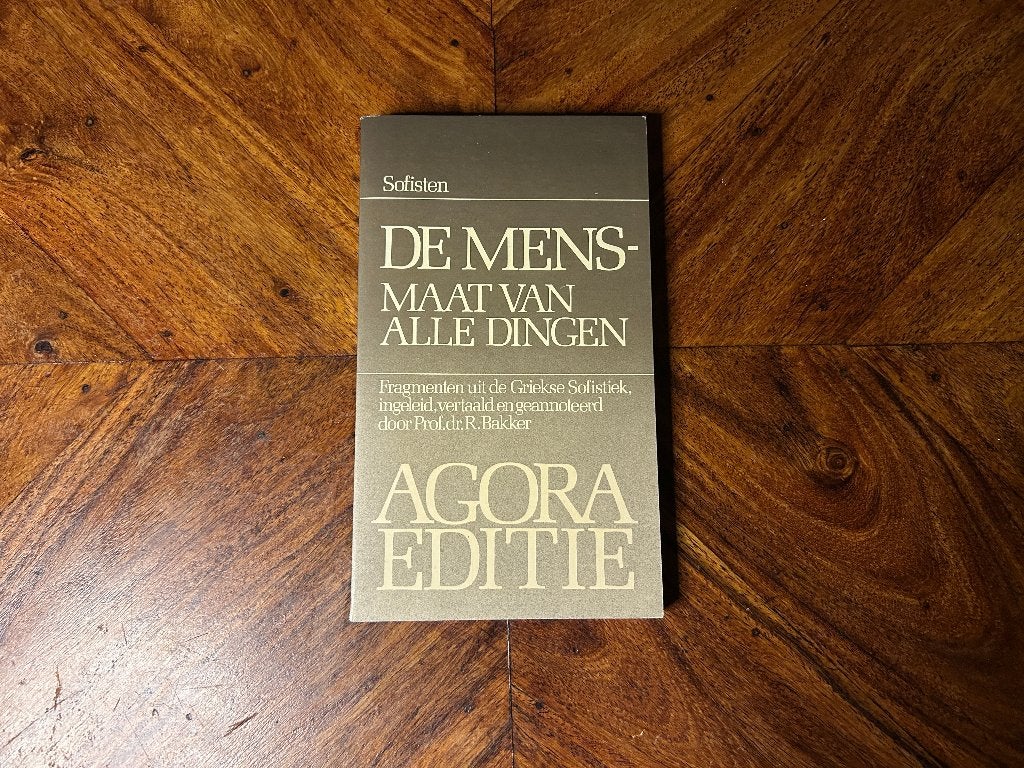 Sofisten - De mens-maat van alle dingen, Ophalen of Verzenden, Zo goed als nieuw, Nederland, Sofisten