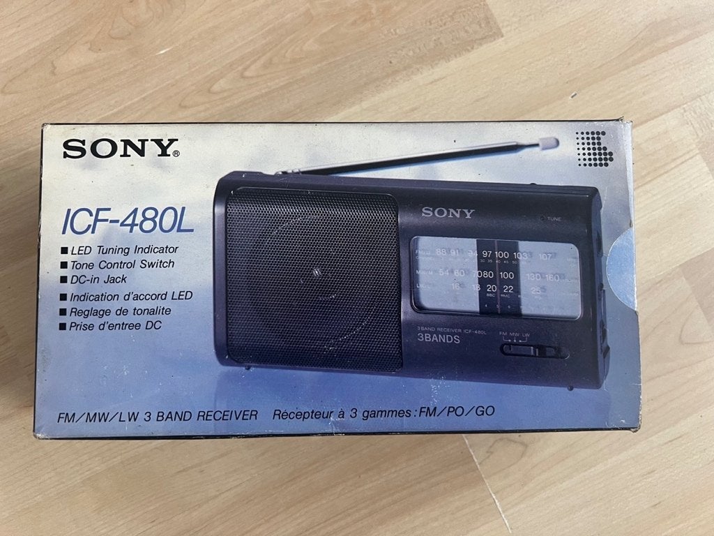 Sony  3 band Radio Mod: ICF-480L, Ophalen of Verzenden, Nieuw, Overige typen