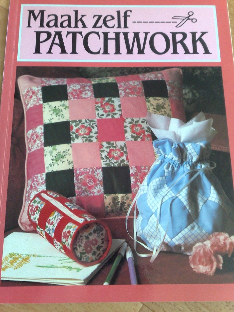 Boek = Maak zelf----- patchwork - Lynette-Merlin Syne, Hobby en Vrije tijd, Verzenden, Zo goed als nieuw, Patroon