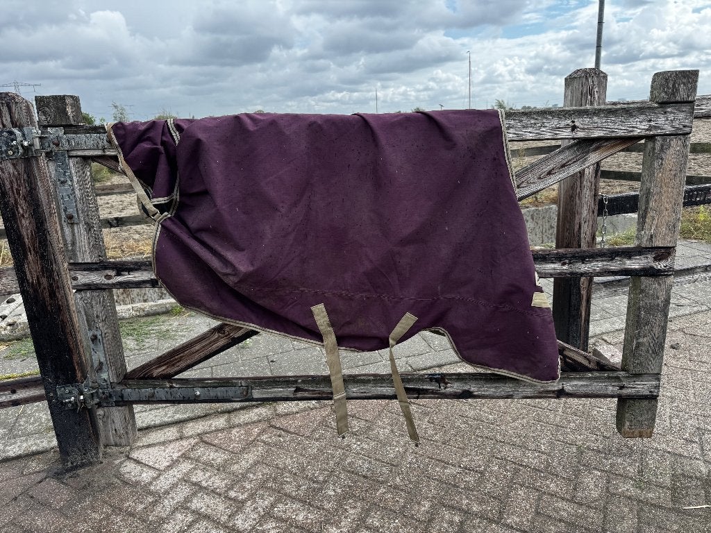Horseware regendeken/winterdeken, 100 g, Gebruikt, Rood, Ophalen of Verzenden