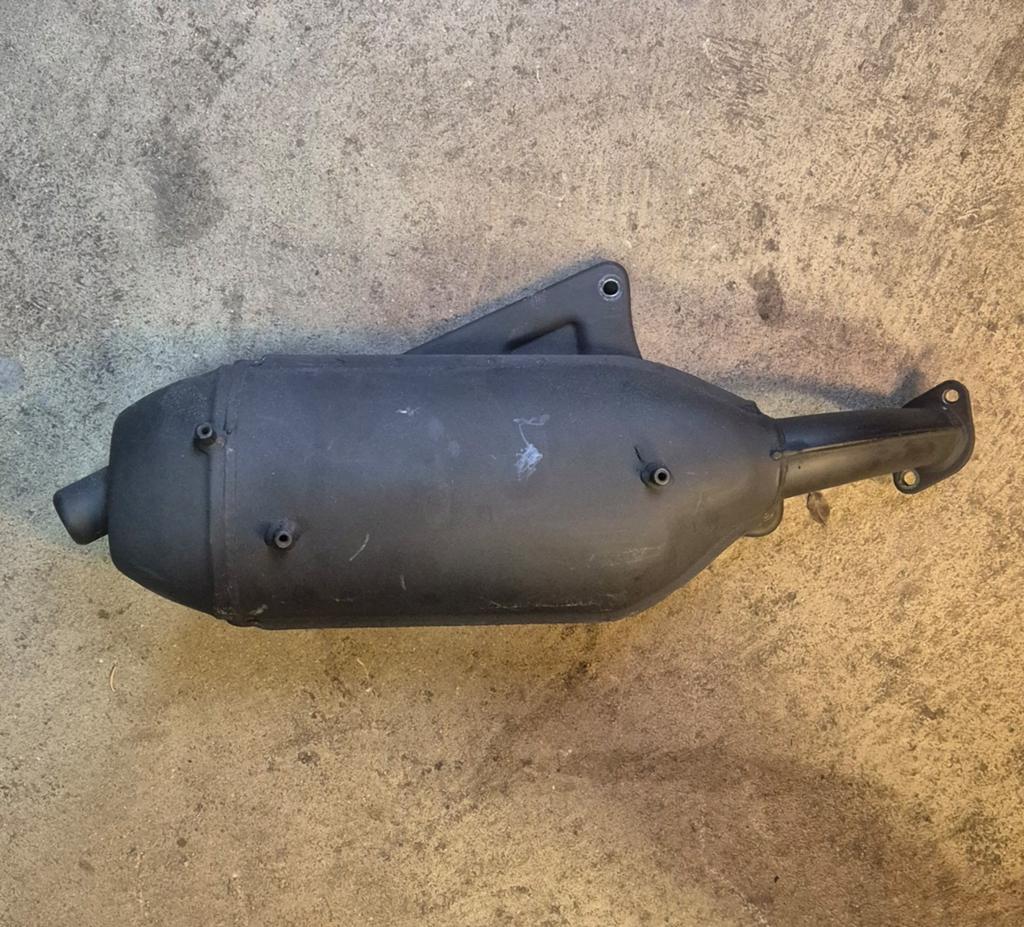 125/ 180cc uitlaat., Ophalen of Verzenden, Uitlaat, Piaggio