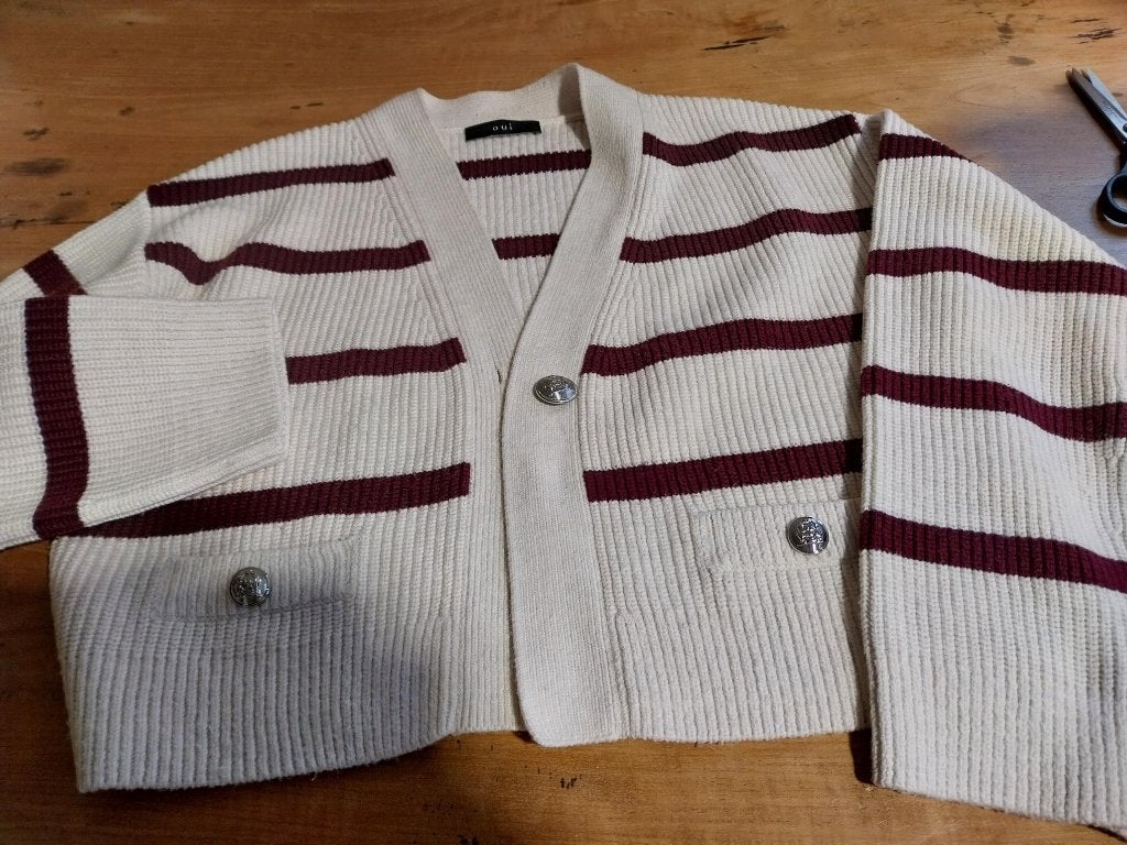 Oui vest M, Ophalen of Verzenden, Zo goed als nieuw, Maat 38/40 (M), Beige